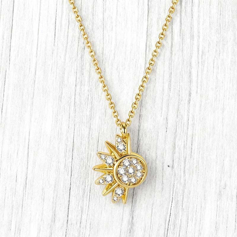 You are my sun, I am your moon – Magnetic Necklace Set – A romantic gift for couples.