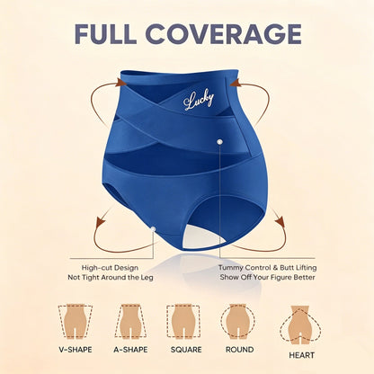 🌸Last day -✨Buy 3 for 60% off🌸Plus Size High-Waisted Tummy Control Underwear