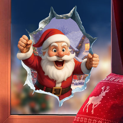 😍Santa Claus Wall Sticker