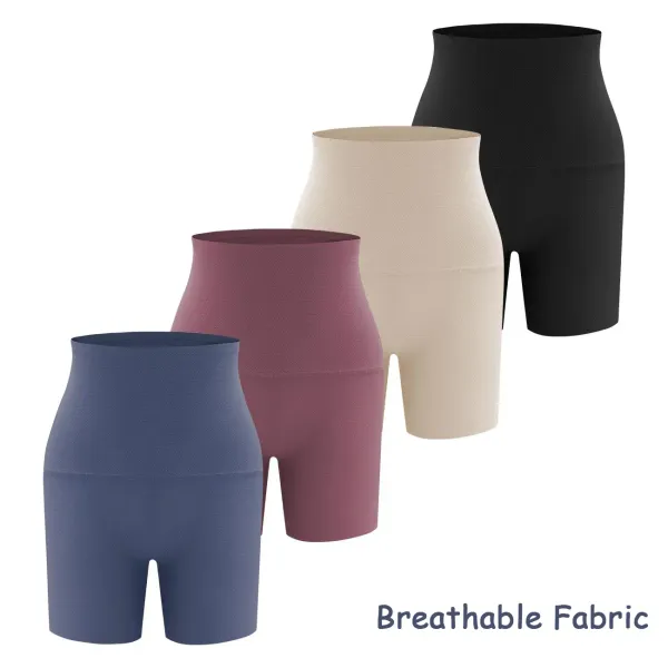 Women's High Waist Full Coverage Panties, Smooth Seamless Breathable Underwear