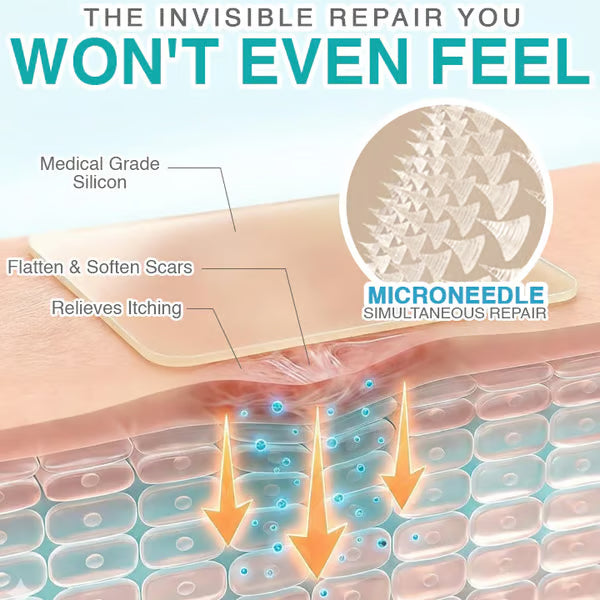 CareBreeze® 3-in-1 Scar Removal Microneedle Care Patch