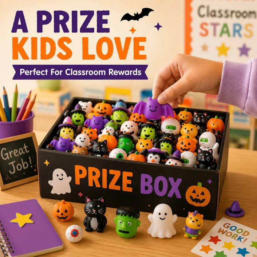 Halloween 🎃 Mega Sale: Last Day for 50% Off 🎃 30PCS Halloween Mochi Squishy Toys👻
