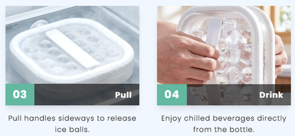 Portable Silicone Ice Ball Maker Kettle