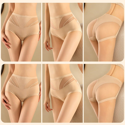 🌸Buy 3 Get 3 Free🌸-4-in-1 🔥High-Waist Breathable Shaping Panties