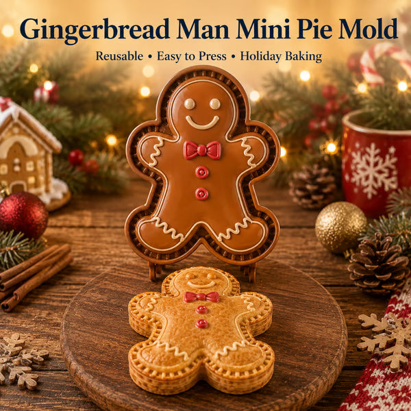 ⏰Only $9.99 Last Day Promotion!✨ 🎄16-Design Christmas Mini Pie MoldCollection🥧