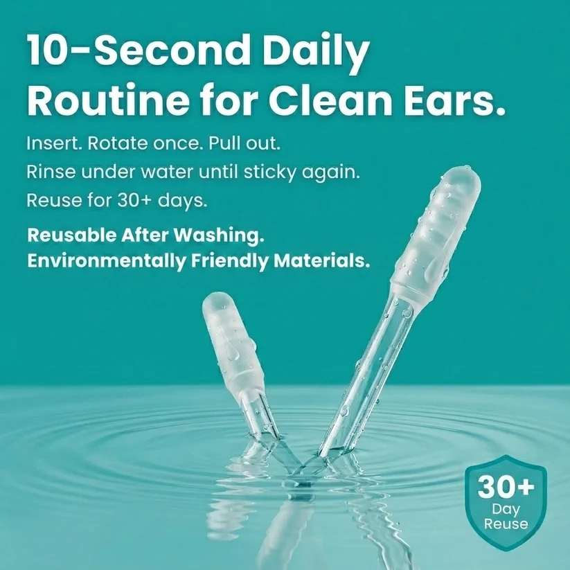Gel Ear Cleaning Sticks