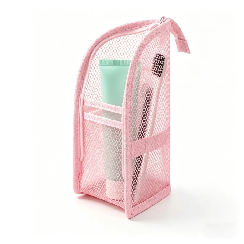 ✨Freestanding Waterproof Mesh Travel🧳 Toiletry Bag