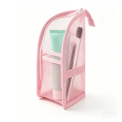 ✨Freestanding Waterproof Mesh Travel🧳 Toiletry Bag