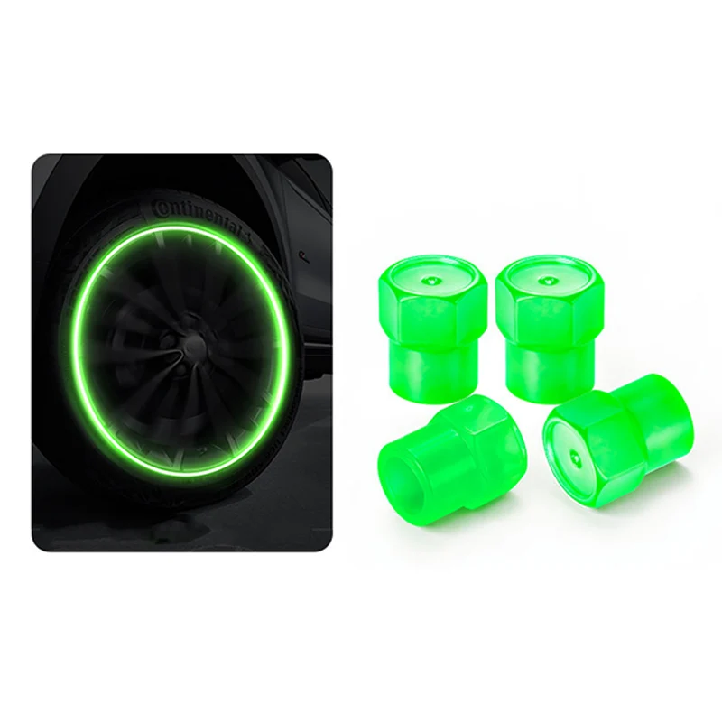 📢📢50% OFF!! ⏰Safe, cool, universal, and stylish—universal glowing tire valve caps.