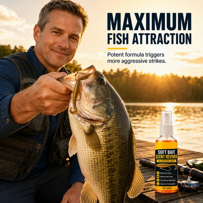 🎣Soft Bait Scent Spray -Instant Fish-AttractingReviver🐟