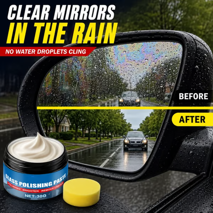 🚗Instantly clears and eliminates safety hazards. Car windshield washer fluid remover – removes glare and wiper marks, waterproof and rainproof.