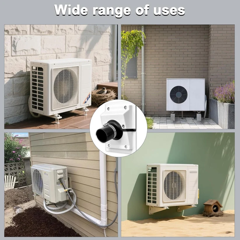 HVAC Wall Penetration & Line-Set Cover Kit – Retrofit Finish Solution✨