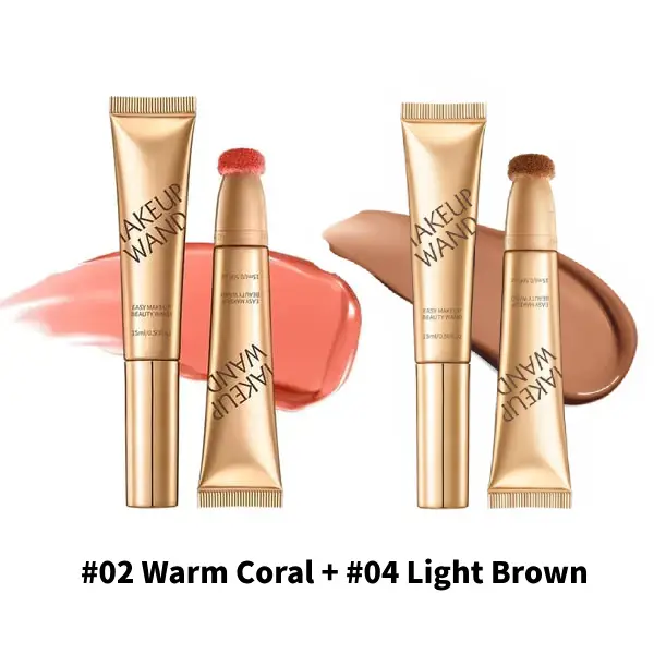 LAST DAY BUY 1 GET 1 FREE Blush Wand & Contour Wand Duo