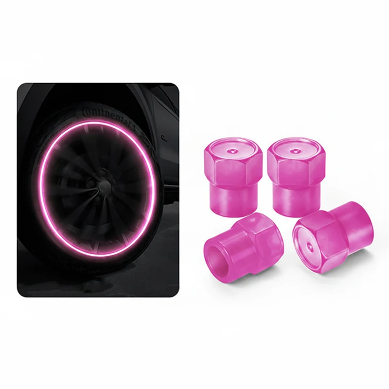 📢📢50% OFF!! ⏰Safe, cool, universal, and stylish—universal glowing tire valve caps.