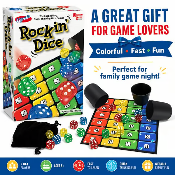 😄Ligretto Rocking Dice Game🎲
