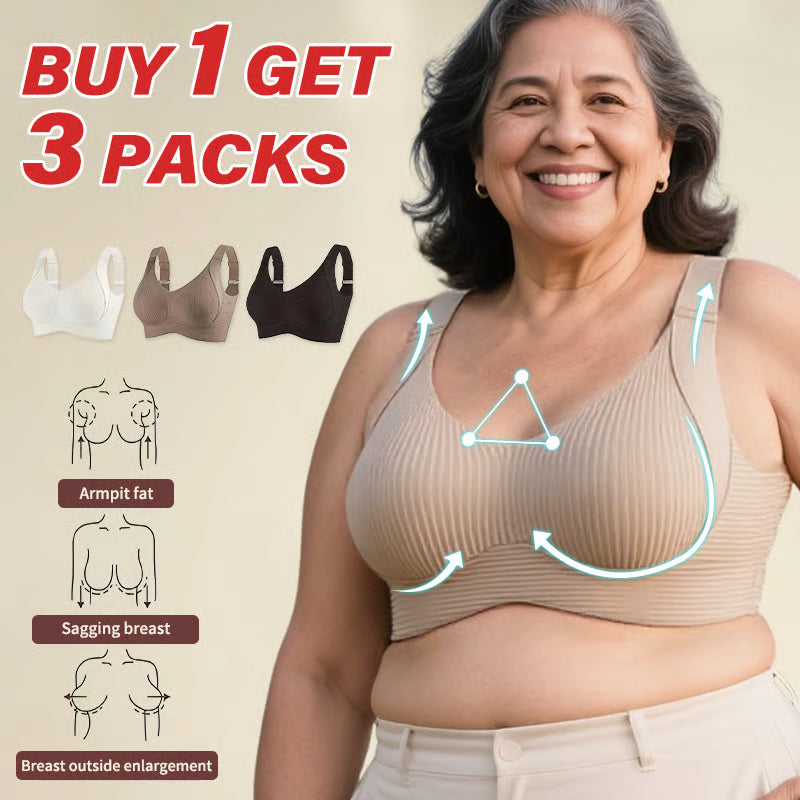 【⏰BUY 1 GET 2 FREE🔥】Versatile Comfy Lift & Flex Wireless Bra