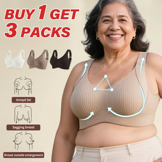 【⏰BUY 1 GET 2 FREE🔥】Versatile Comfy Lift & Flex Wireless Bra