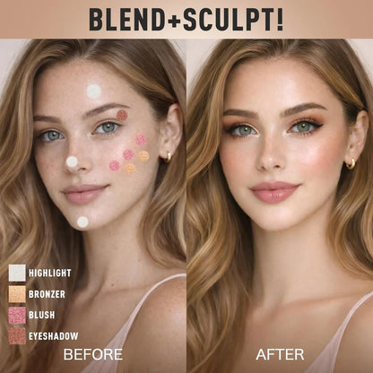 ✨ INSTANT GLOW GODDESS Eye & Cheek Palette 4-IN-1 Glow System