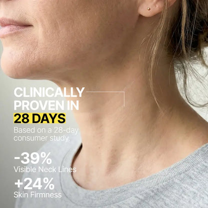 Neck Firming Cream with Roller, Tightening and Lifting Neck & Chest Cream for Crepey Skin, Anti Aging Wrinkle Moisturizer.