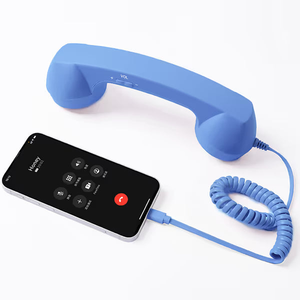📞Retro Wired Telephone Handset for Smartphones