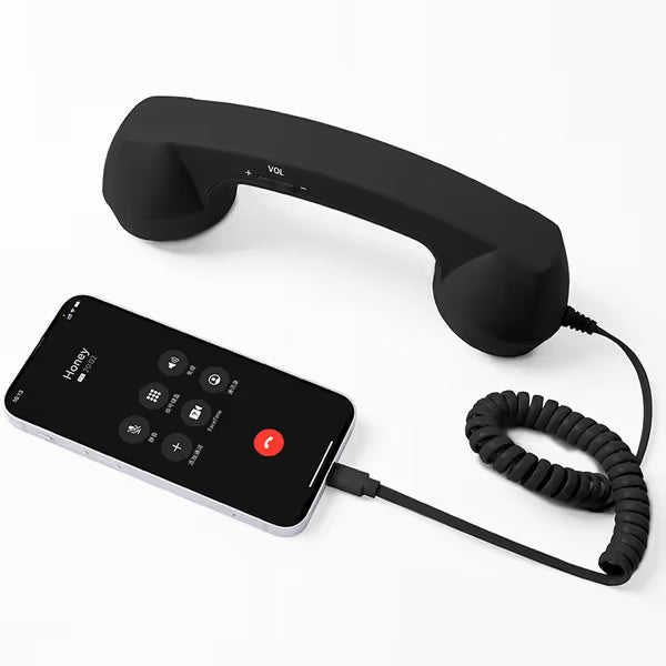 📞Retro Wired Telephone Handset for Smartphones
