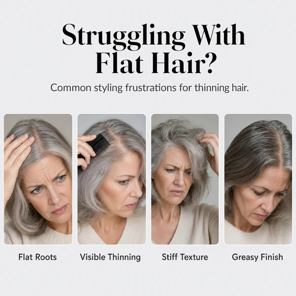 👩Peach-Scented Volumizing Hair Spray – Instant Root Lift & All-Day Hold