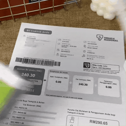Smart energy-saving box – save at least 40% 📉on your electricity bill each month.