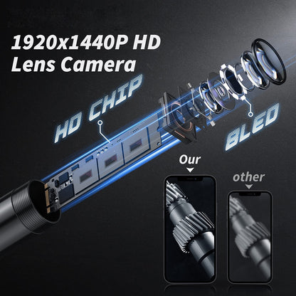 🔥LAST DAY SALE 50% OFF-🔎 Plug-and-Play Endoscope Camera - Compatible with Android & iPhone & ipad for Direct Connection