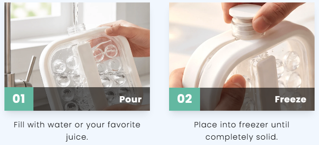 Portable Silicone Ice Ball Maker Kettle