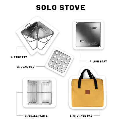Flatpack Grill, Stove, & Pit（📦Free shipping）