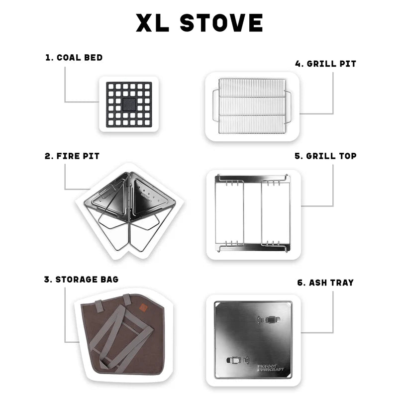 Flatpack Grill, Stove, & Pit（📦Free shipping）