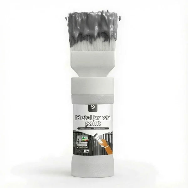 ✨New Arrival✨Water-Based Metallic Silver Paint with Built-in Brush（50% OFF）