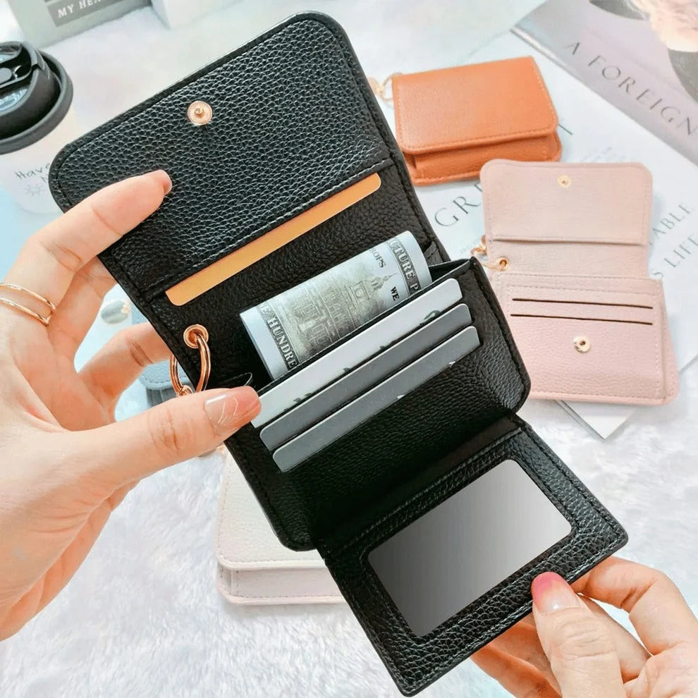 Women's Elegant Minimalist Short Slim Wallet