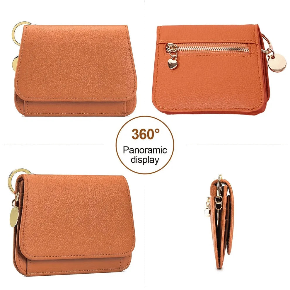 Women's Elegant Minimalist Short Slim Wallet