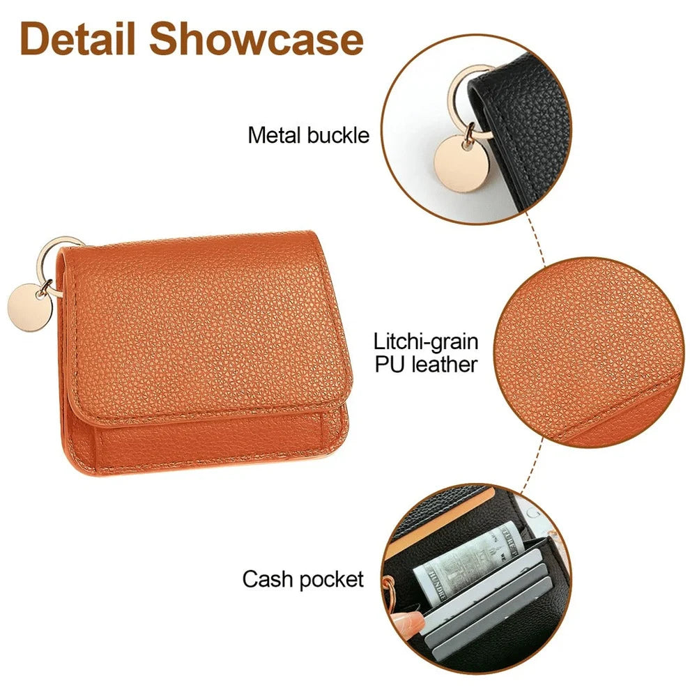 Women's Elegant Minimalist Short Slim Wallet