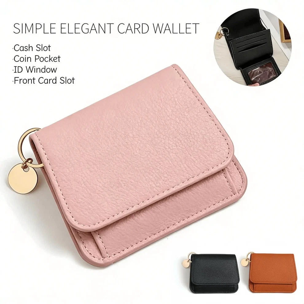 Women's Elegant Minimalist Short Slim Wallet