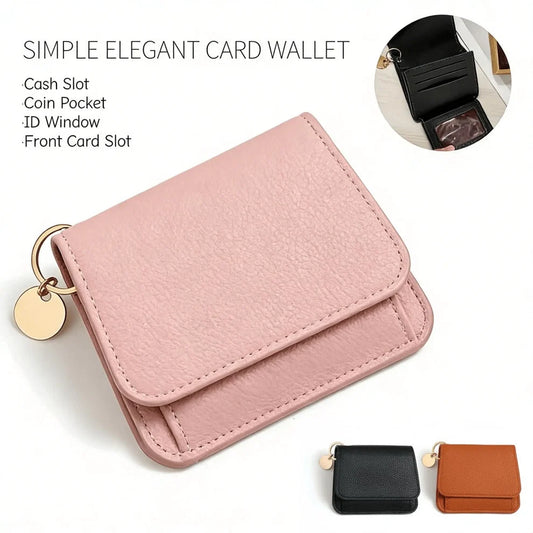 Women's Elegant Minimalist Short Slim Wallet