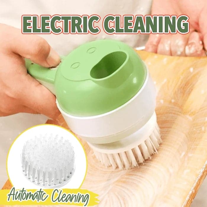 5-in-1 Electric Vegetable Chopper — Cordless Food Processor with Cleaning Brush
