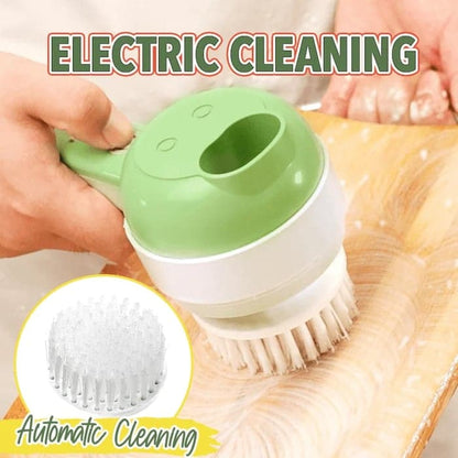 5-in-1 Electric Vegetable Chopper — Cordless Food Processor with Cleaning Brush