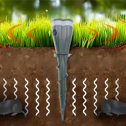 Solar Ultrasonic Outdoor Animal Repellent