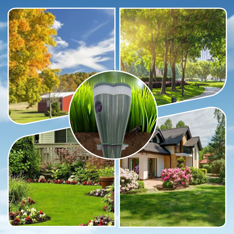 Solar Ultrasonic Outdoor Animal Repellent