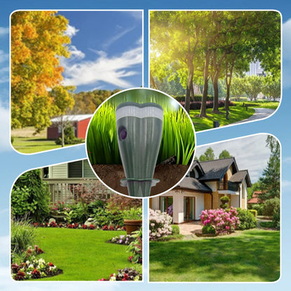 Solar Ultrasonic Outdoor Animal Repellent