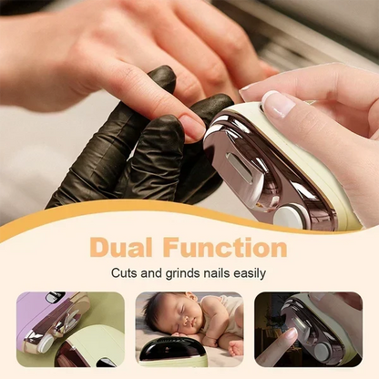 💅 2-in-1 Electric Nail Clipper & Smoother 🌟