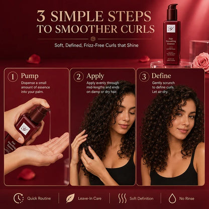 🔥50% Off Limited Time! 👱‍♀️Get sleek, styled hair effortlessly！Nourishing Leave In Hair Conditioner for Frizzy Hair